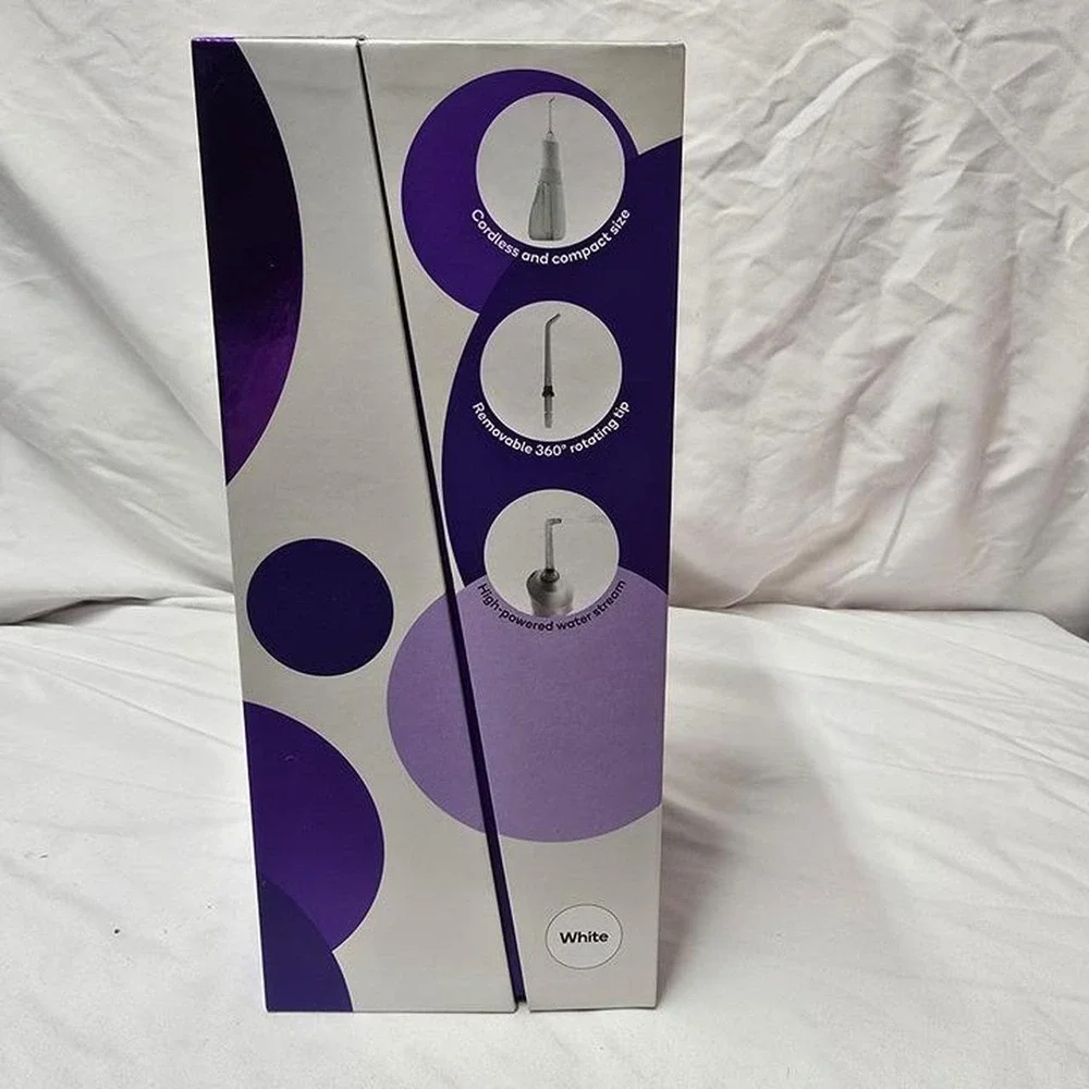Burst Water Flosser All Items Unused Tip Was Opened But Never Even Used See Pics
